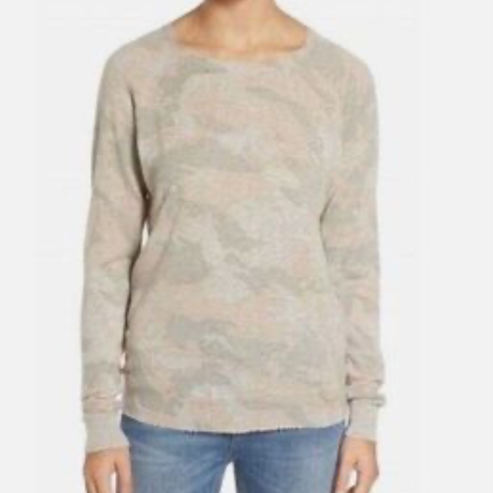 Zadig & Voltaire Crisp Camo Cashmere Sweater